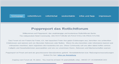 Desktop Screenshot of poppreport.com